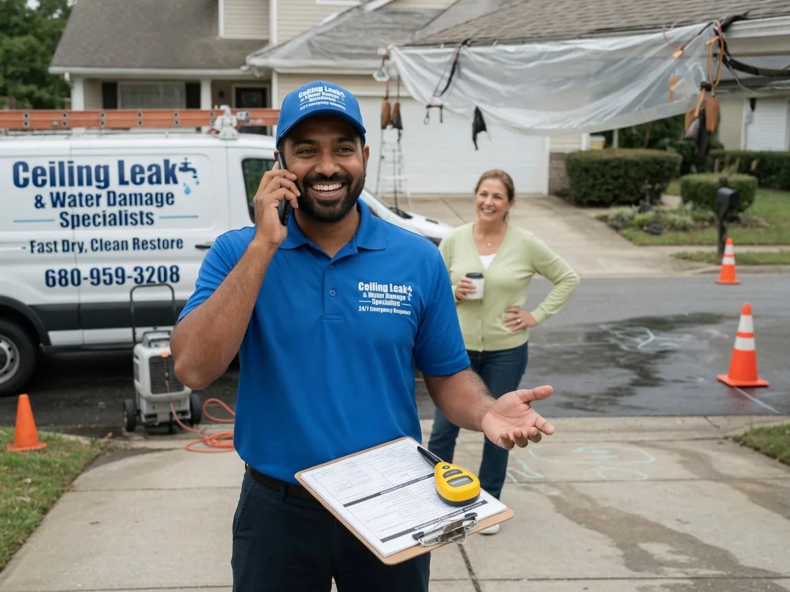 Ceiling Leak Cleanup Winona, KS FAQs